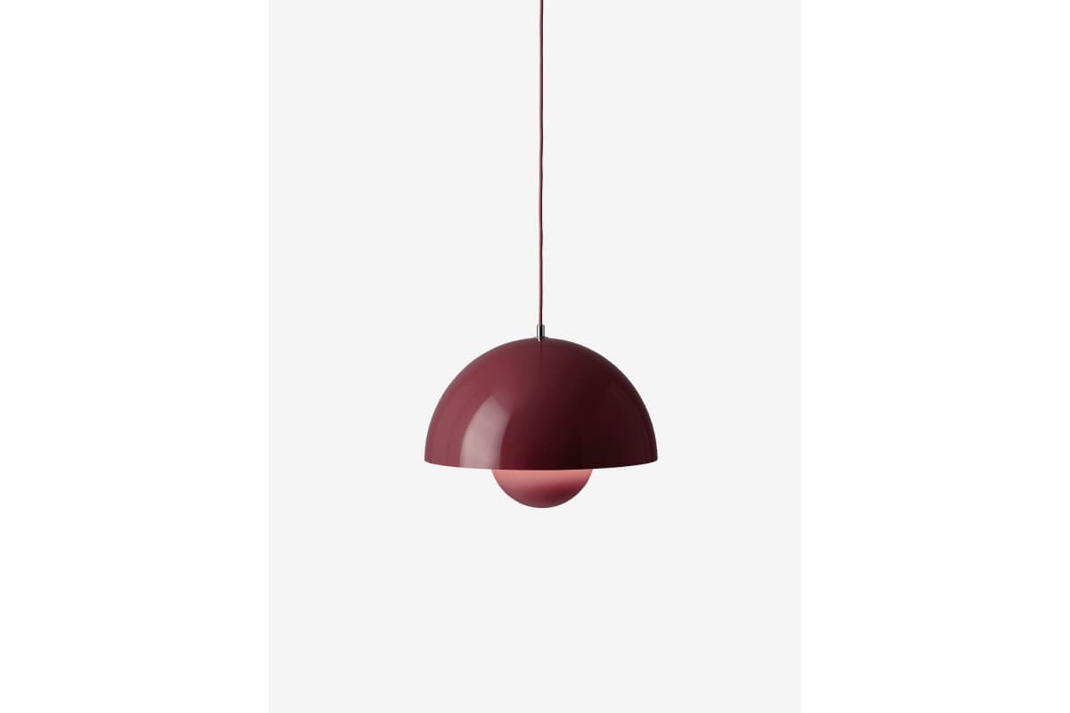 &Tradition | FLOWERPOT PENDANT VP7 Dark Plum