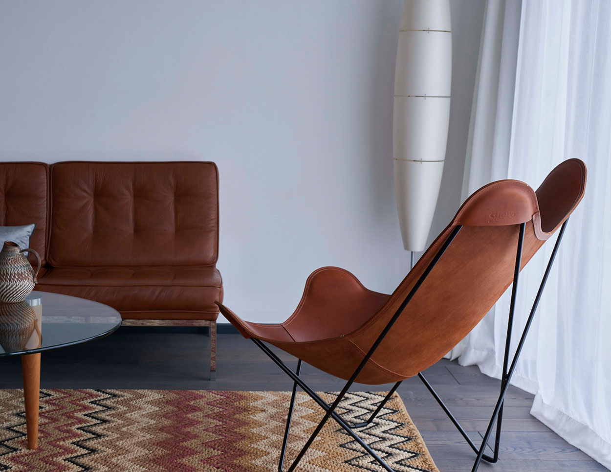 CUERO | BKF CHAIR キャンバス:ホワイト