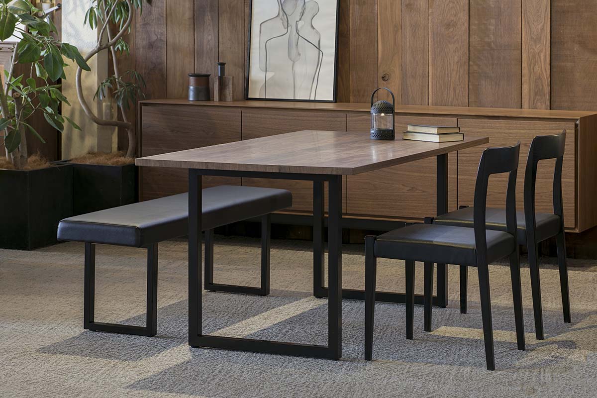 LEPO DINING TABLE W 200cm × D 85cm