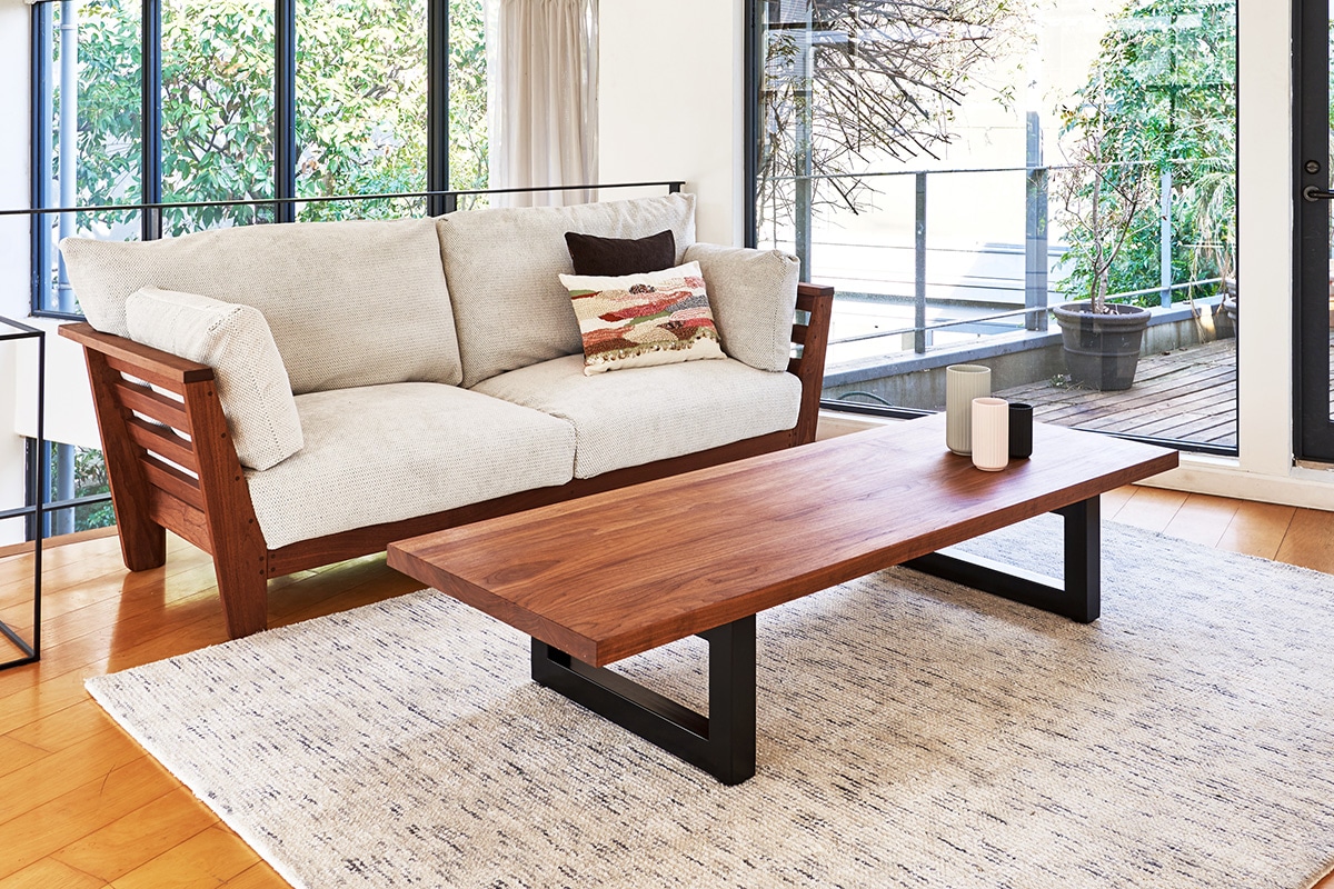 WILDWOOD THICK41 LIVING TABLE W 180cm × D 65cm
