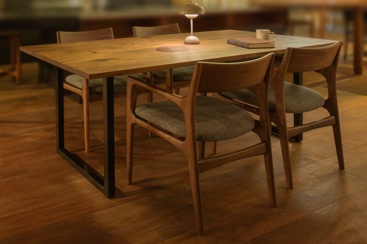COMMON ROOTS | ALTERNA DINING TABLE W 160cm × D 90cm