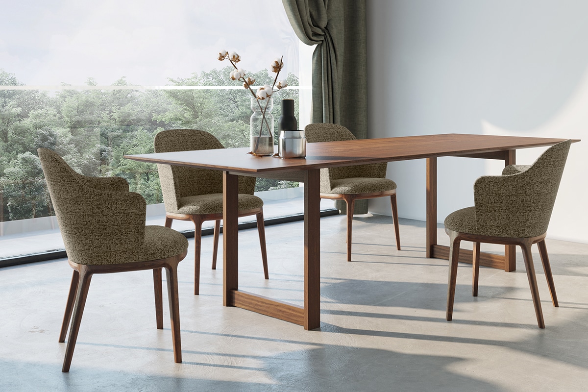 YU UT2 DINING TABLE W 220cm × D 90cm