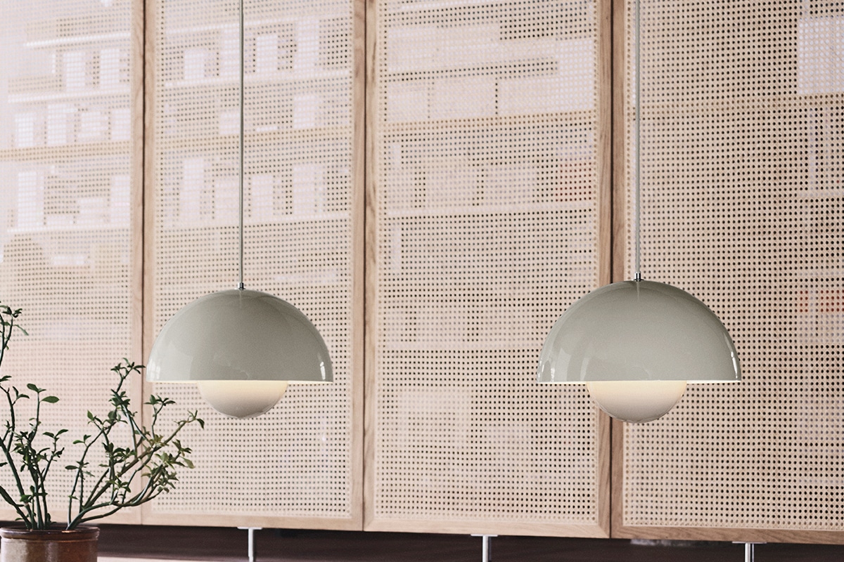 &Tradition | FLOWERPOT PENDANT VP7 Grey Beige