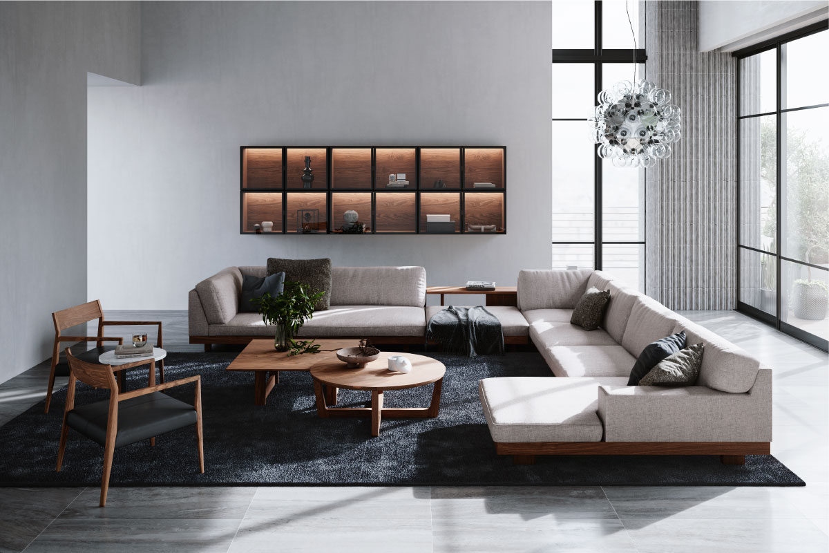 DANISH SOFA OTTOMAN オットマン7060