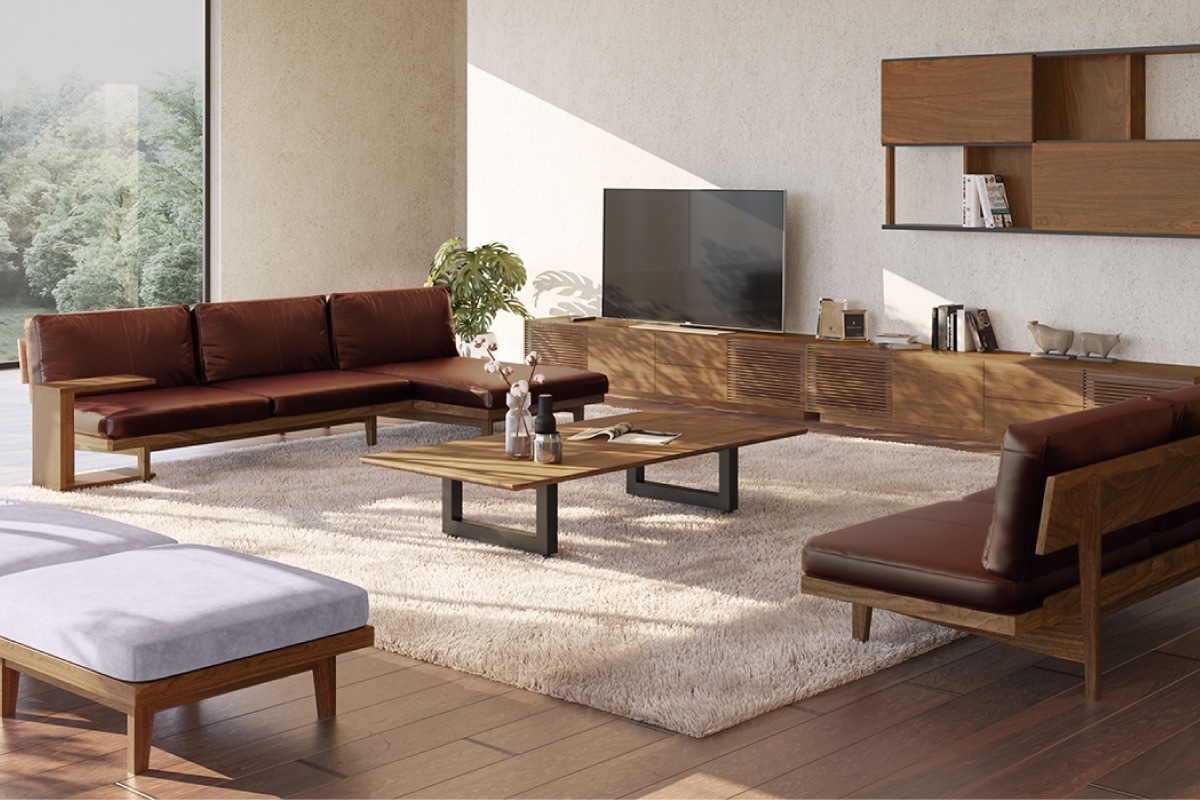 WILDWOOD LIVING TABLE W 100cm × D 84.5cm
