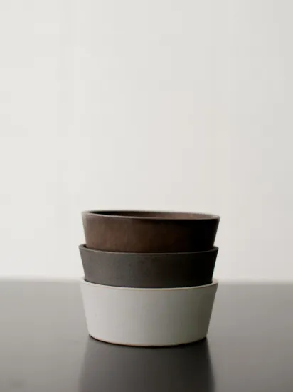 SyuRo | 炻器 bowl グレー M