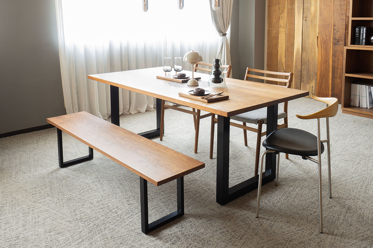 WILDWOOD DINING TABLE W 140cm × D 100cm