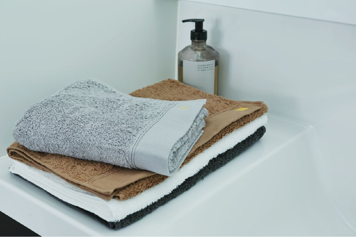 MASTERWAL BLISS TOWEL ホワイト ミニタオル(25×25cm)