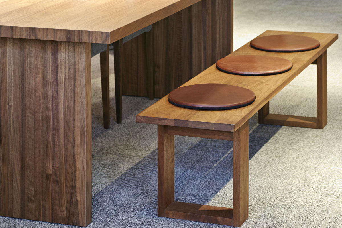 DANISH DINING TABLE W 180cm × D 95cm