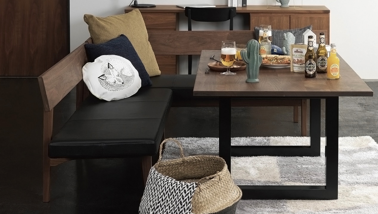 WILDWOOD LOW DINING TABLE W 240cm × D 84.5cm
