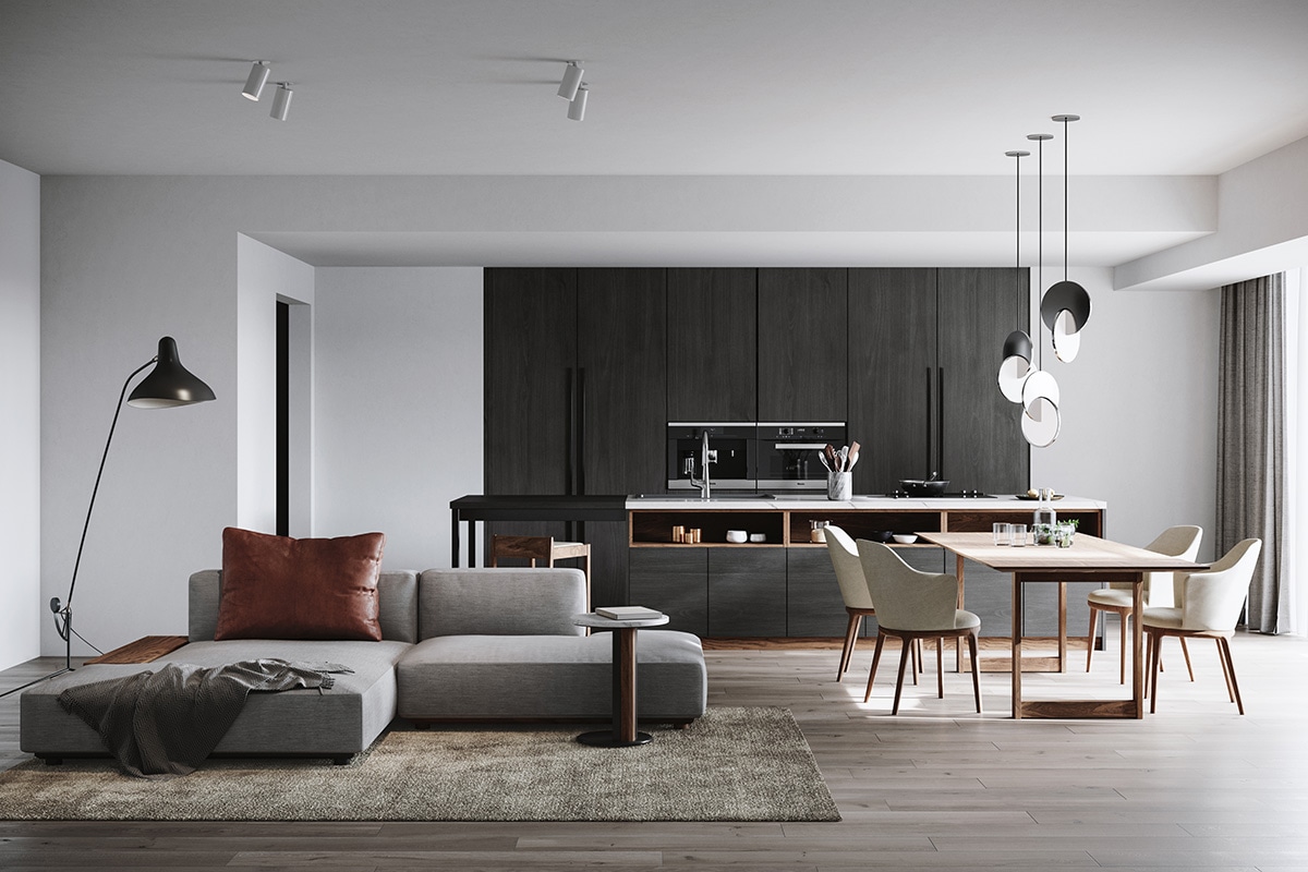YU UT2 DINING TABLE W 220cm × D 90cm