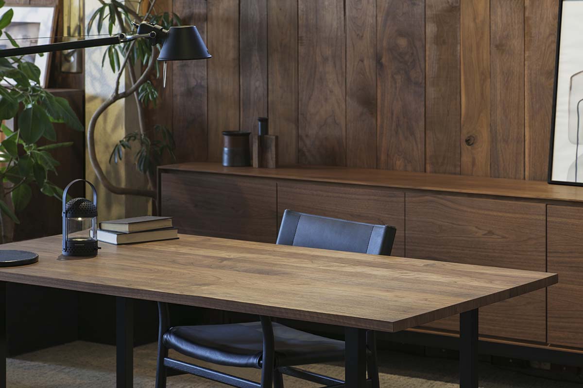 LEPO DINING TABLE W 200cm × D 85cm