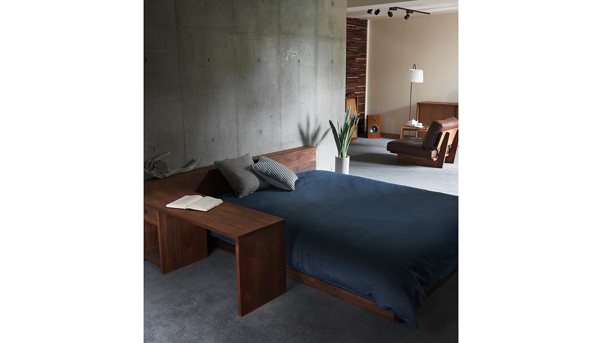UNISON WIDE HEAD BED ワイドダブル(WD)