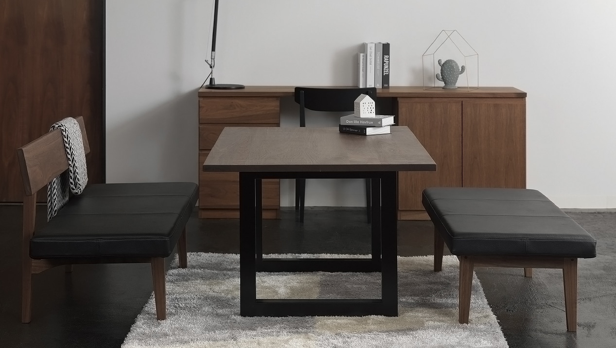 WILDWOOD LOW DINING TABLE W 120cm × D 84.5cm