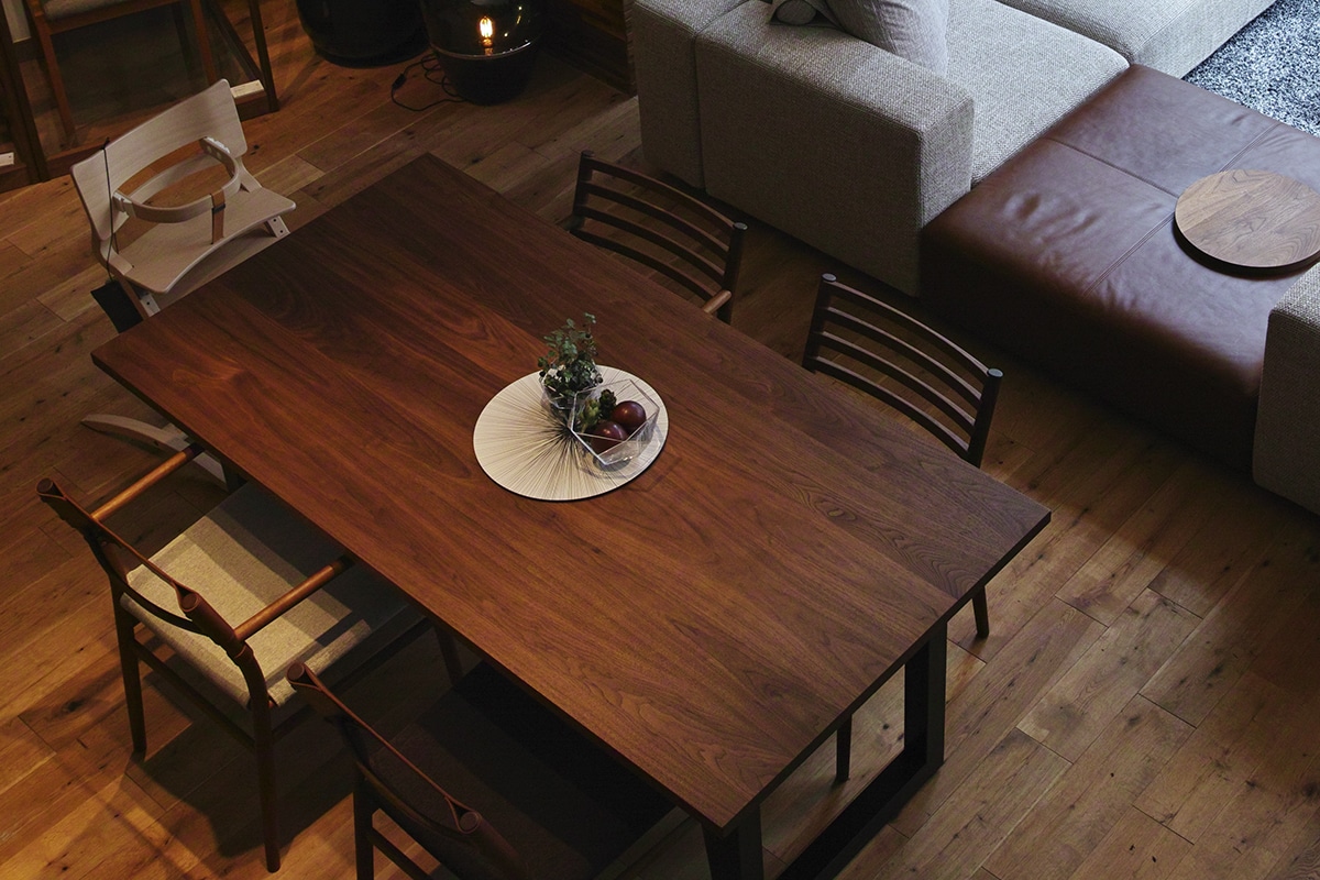 WILDWOOD DINING TABLE W 100cm × D 84.5cm