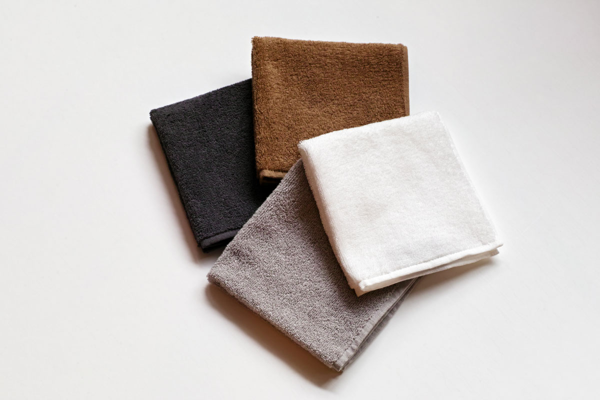 MASTERWAL BLISS TOWEL ホワイト ミニタオル(25×25cm)