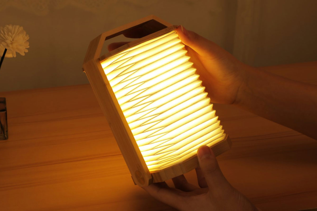 gingko design | Smart Origami Lamp