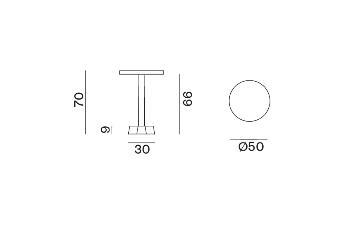 GERVASONI | BRASS 145 Φ50x74(cm)