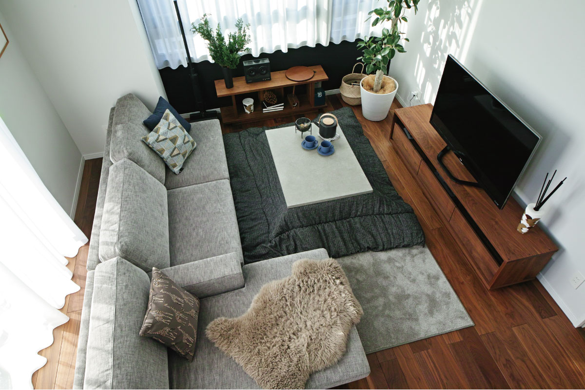 FolivorA | NOMBE kotatsu table(mortar) コナラ 140×70(cm)