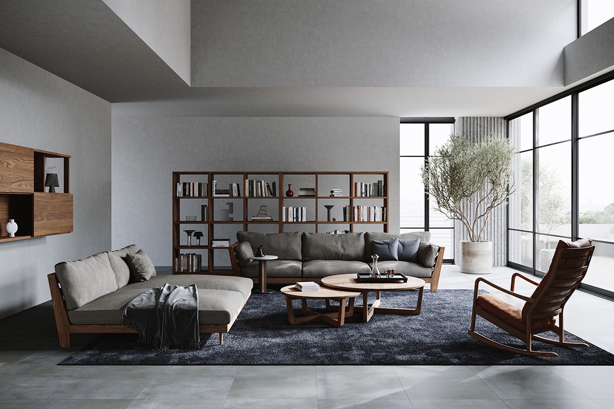 HEAVEN LIVING TABLE Φ120cm x H38cm