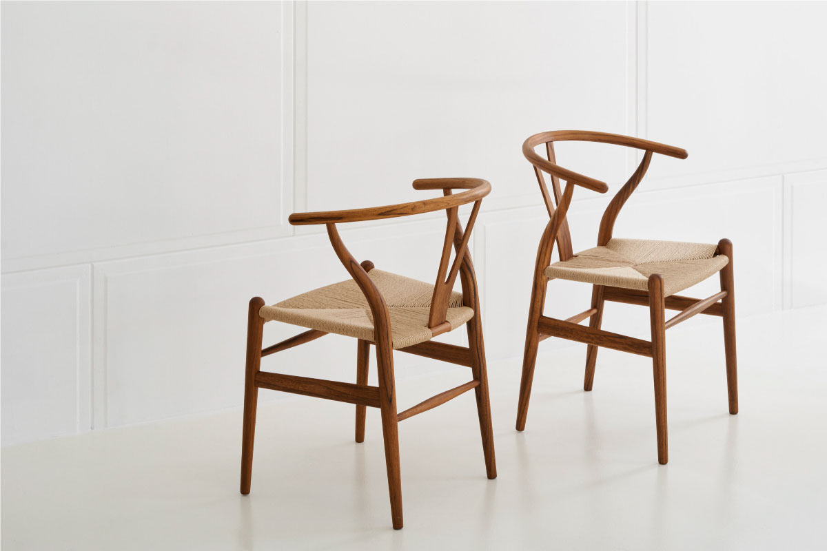 CARL HANSEN & SON | CH24 WISHBONE CHAIR ウォールナット/ナチュラルペーパーコード