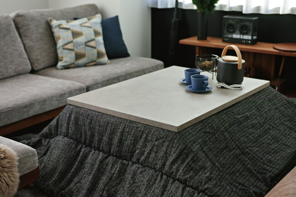 FolivorA | NOMBE kotatsu table(mortar) コナラ 180×90(cm)