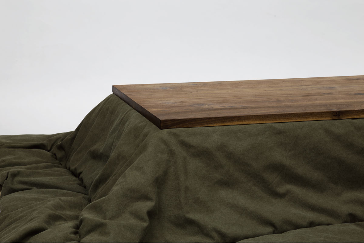 FolivorA | NOMBE kotatsu table(wood) ウォールナット 180×70(cm)