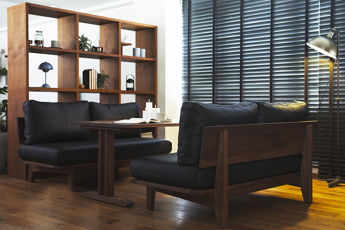 COMMON ROOTS | MATE LOW DINING TABLE W140cm × D80cm