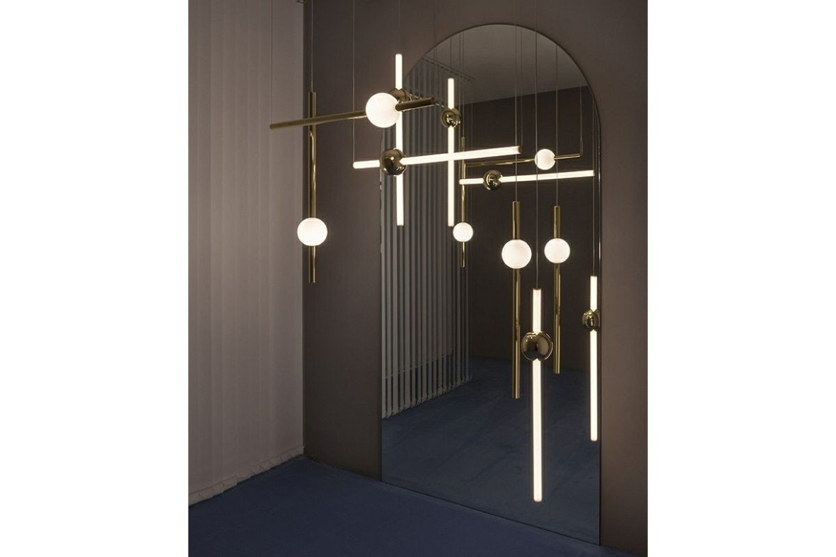 LEE BROOM | ORION TUBE PENDANT(P.GOLD)