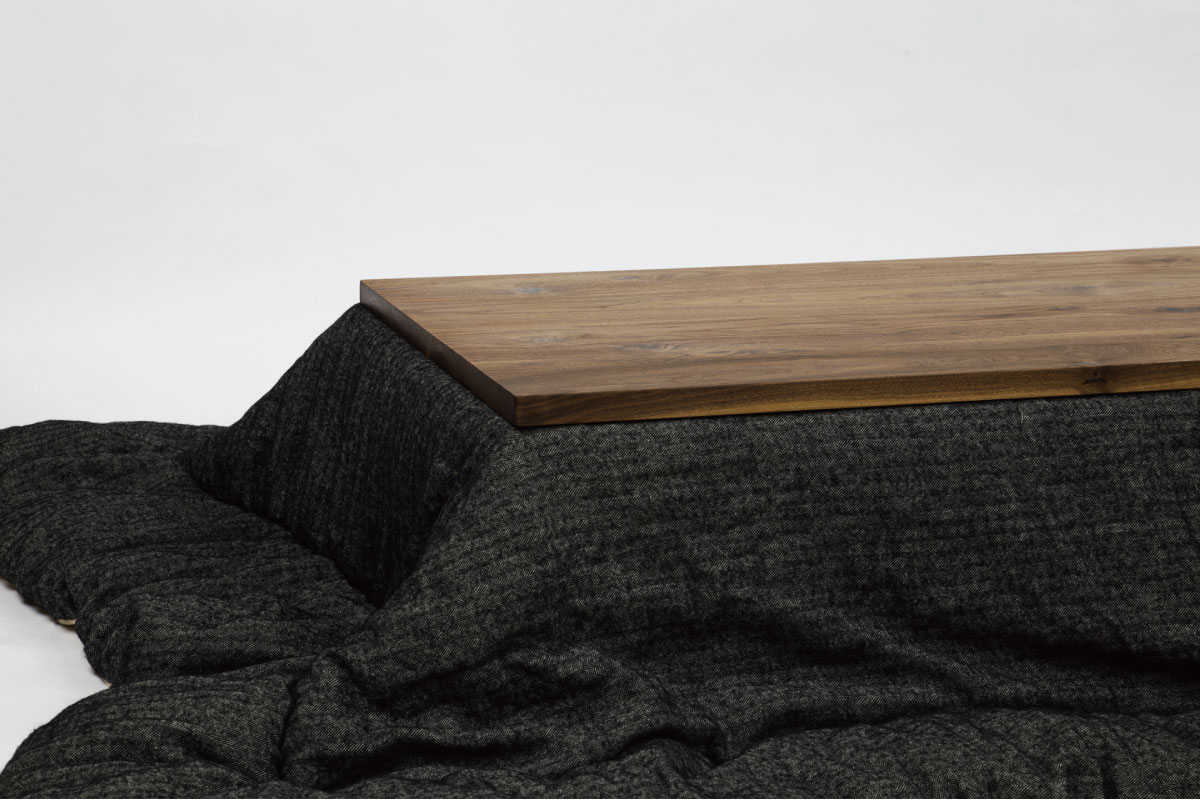 FolivorA | NOMBE kotatsu table(wood) ウォールナット 180×70(cm)