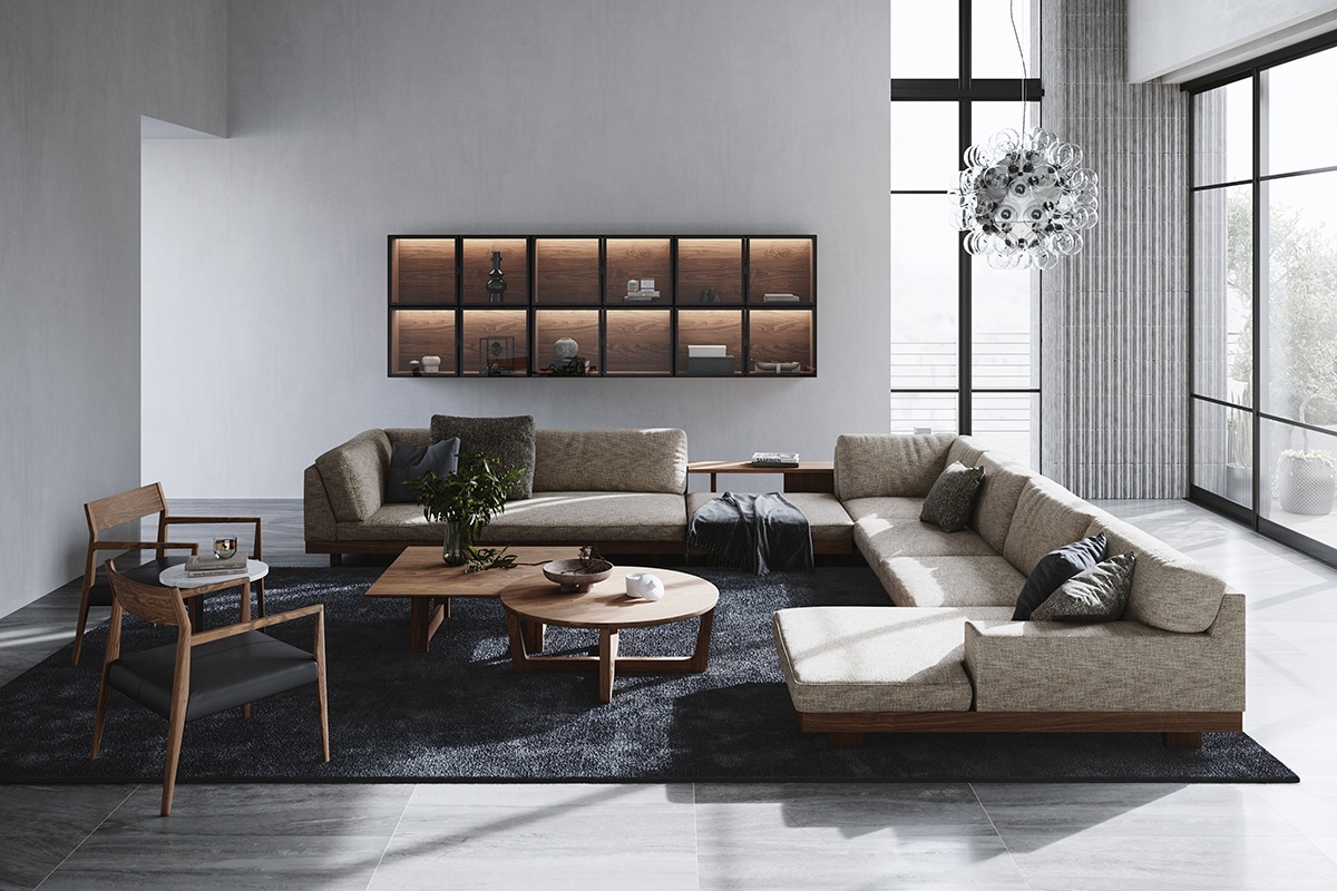 HEAVEN LIVING TABLE Φ120cm x H38cm