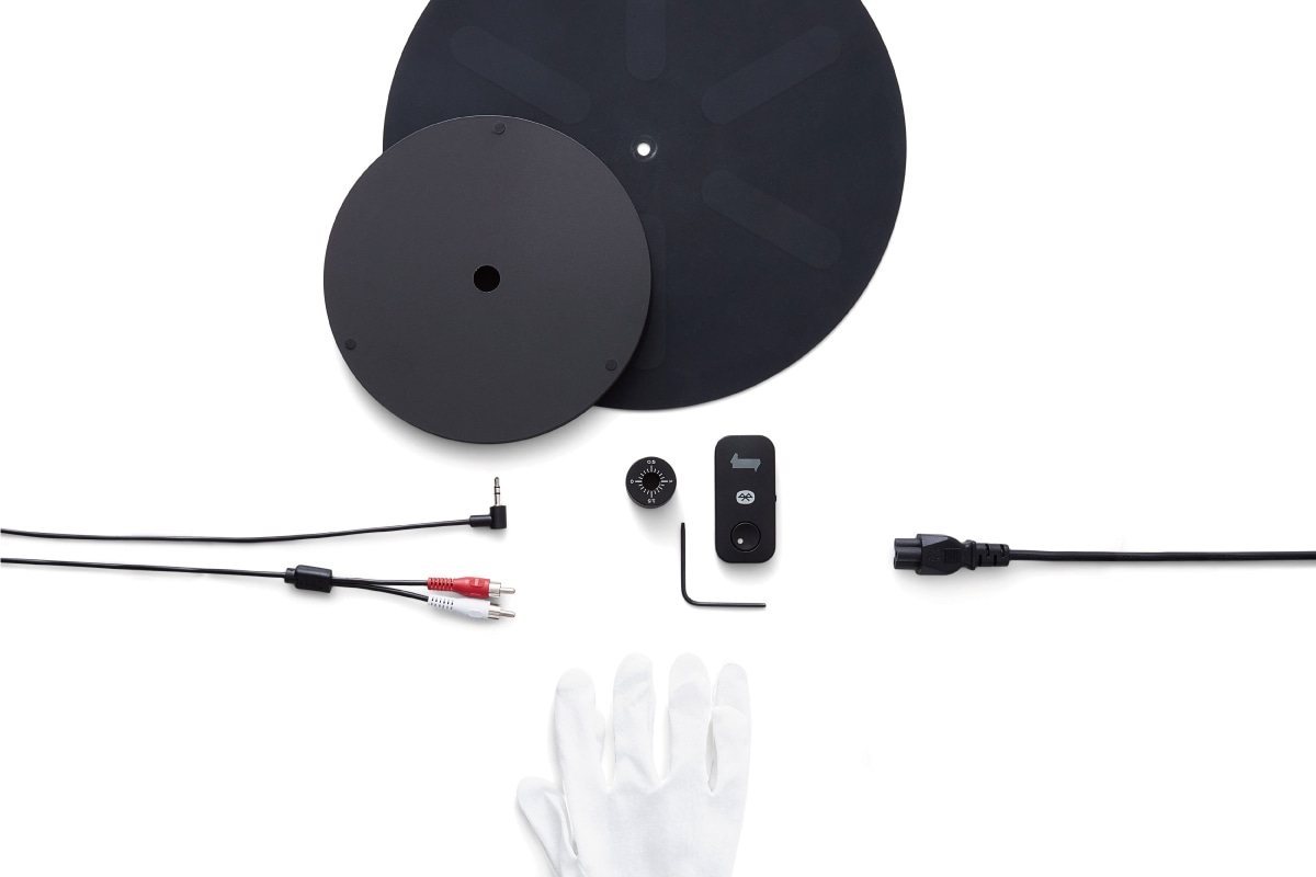 TRANSPARENT | Turntable BLACK