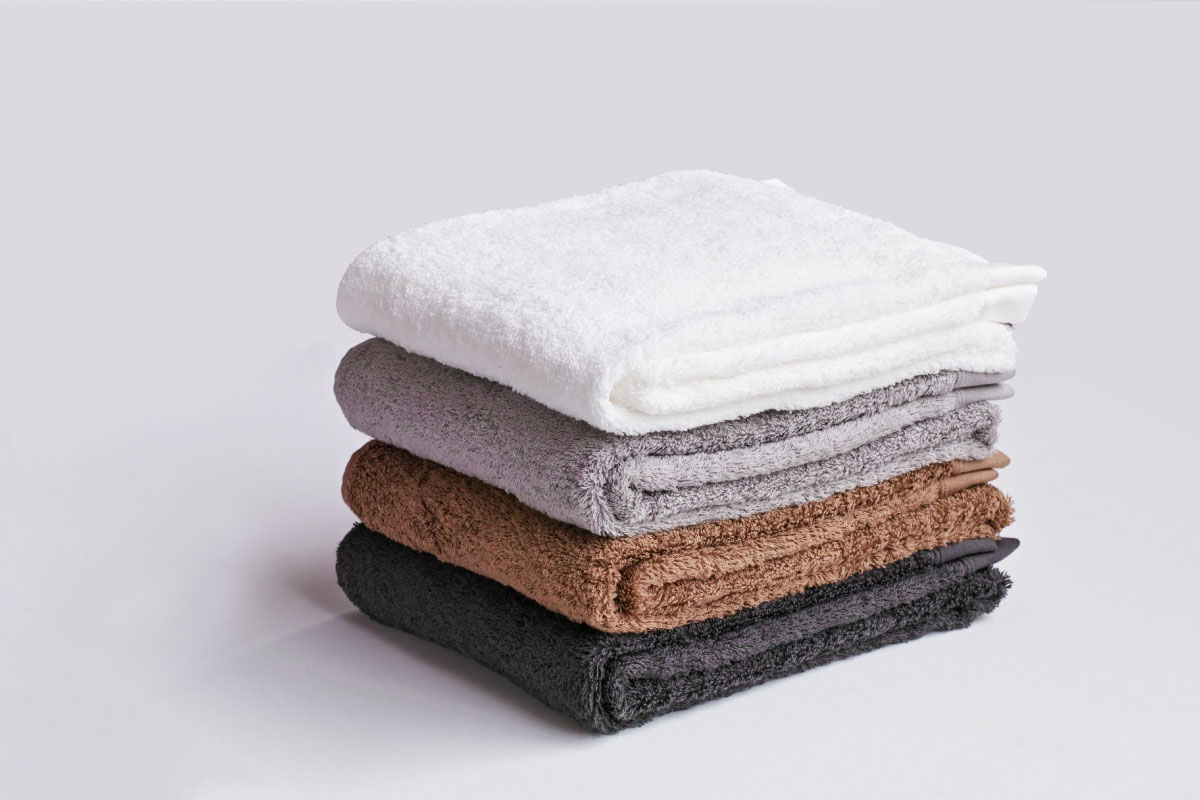 MASTERWAL BLISS TOWEL ダークグレー バスタオル(123×64cm)