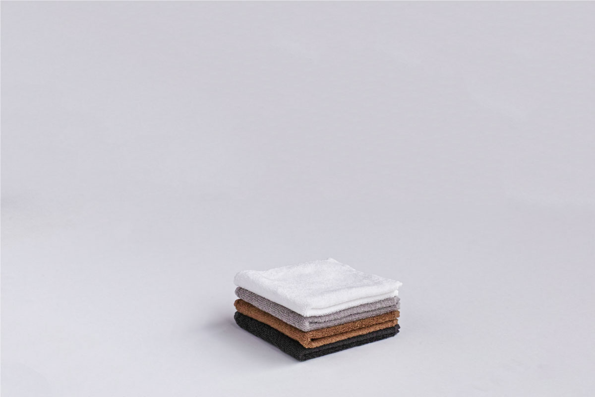 MASTERWAL BLISS TOWEL ホワイト ミニタオル(25×25cm)