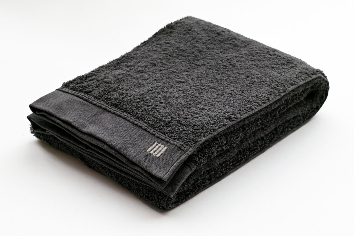 MASTERWAL BLISS TOWEL ダークグレー バスタオル(123×64cm)