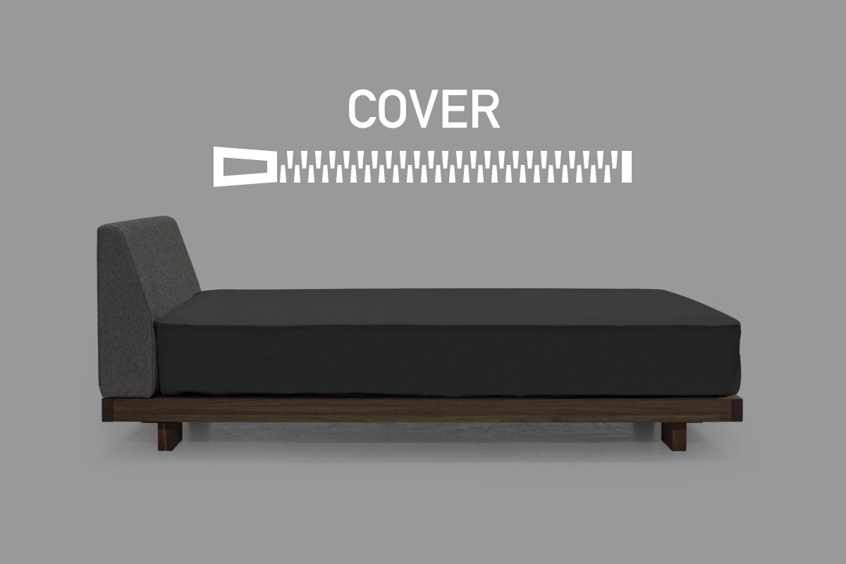 DANISH BED COVER クイーン(Q) H80cm
