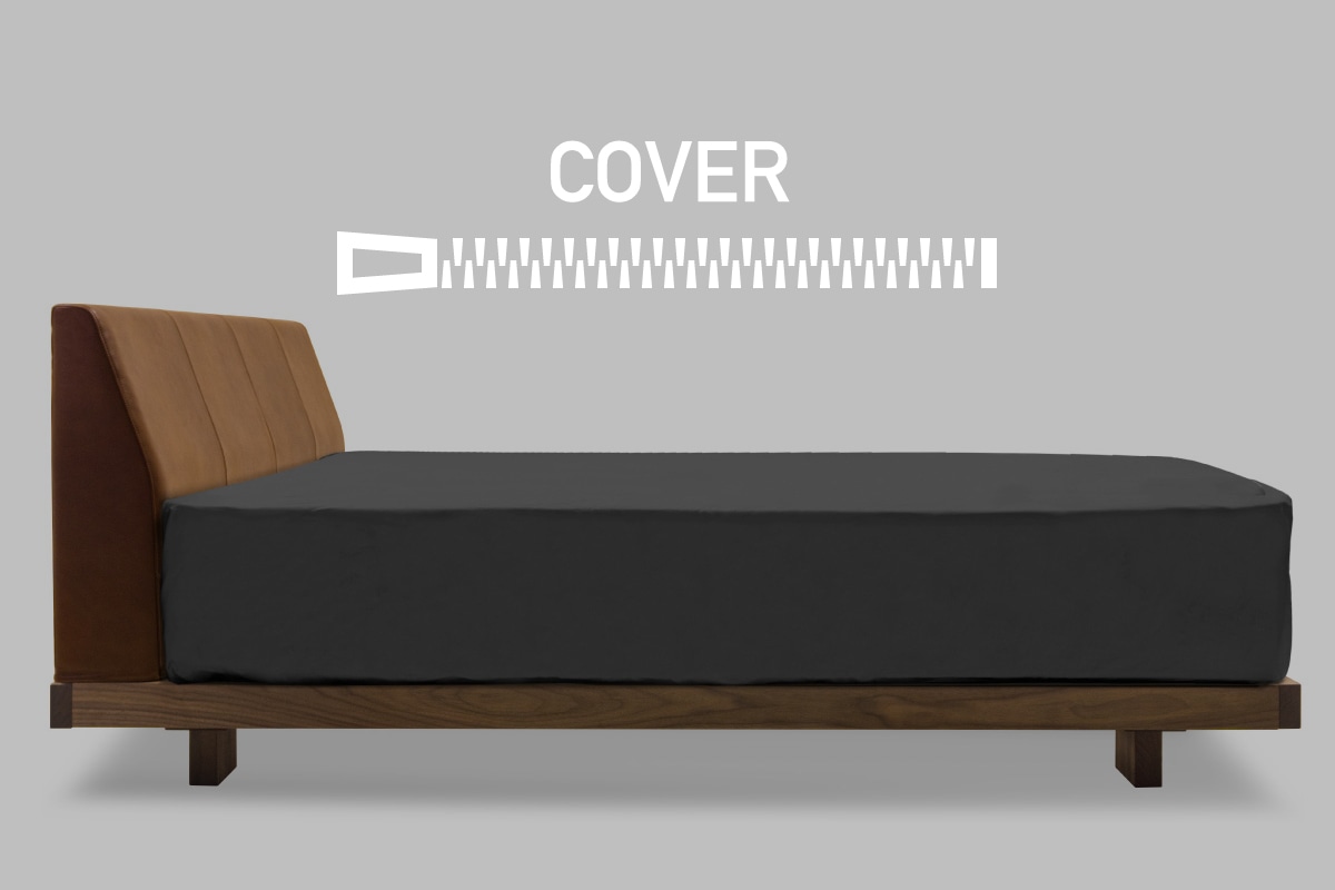 DANISH BED COVER クイーン(Q) H86cm