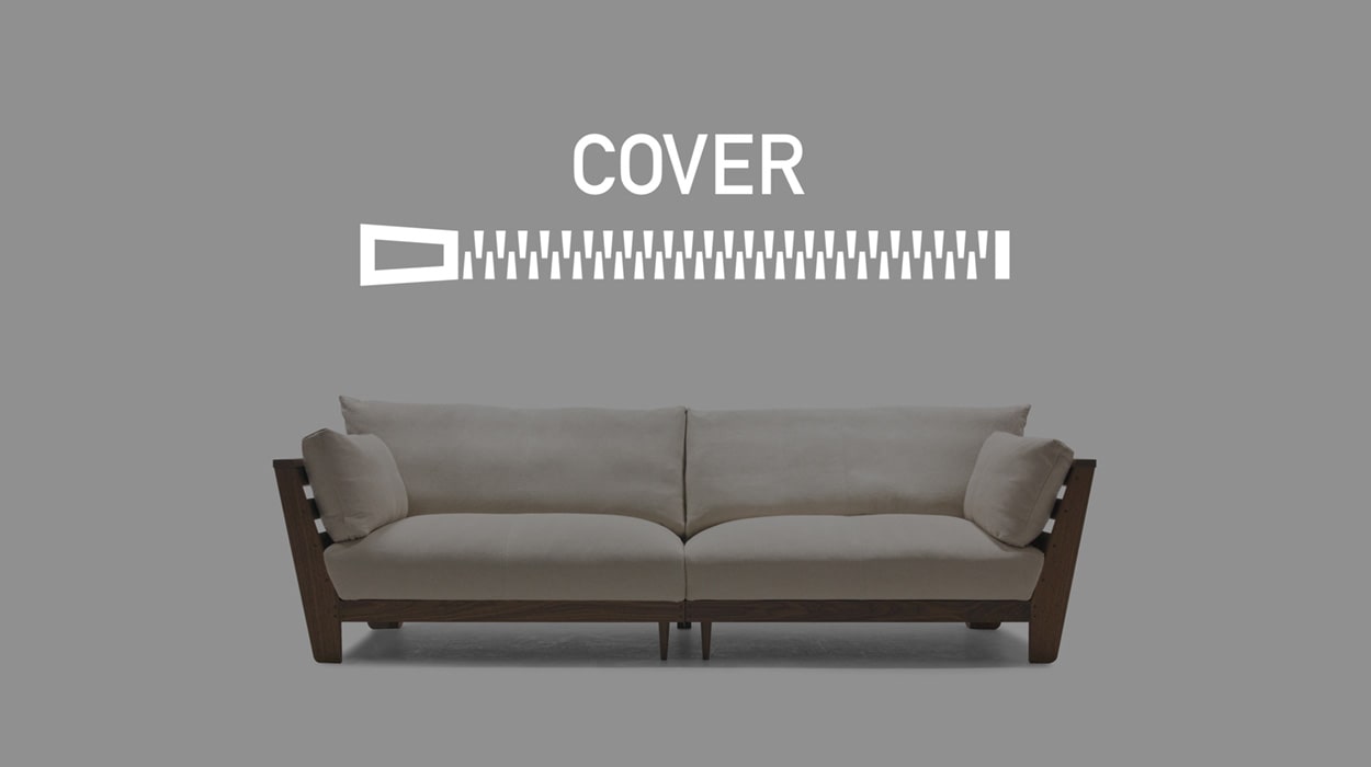 HEAVEN 950 SOFA COVER ワンアーム1シーター105