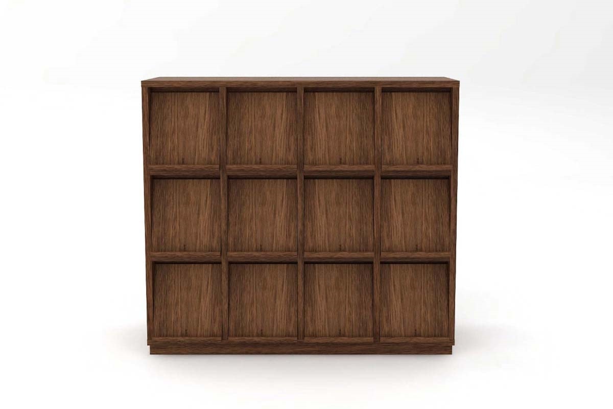 KOROVA RECORD RACK 4列3段 : W150 × D47 × H134 cm