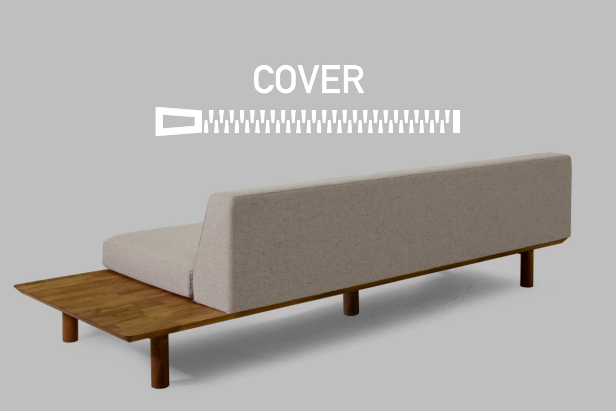 PS3 / PECK SOFA BACK COVER 2シーター200