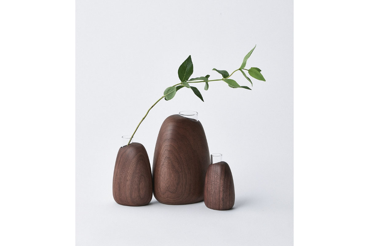 SASAKI | Mango vase ウォールナット レギュラー