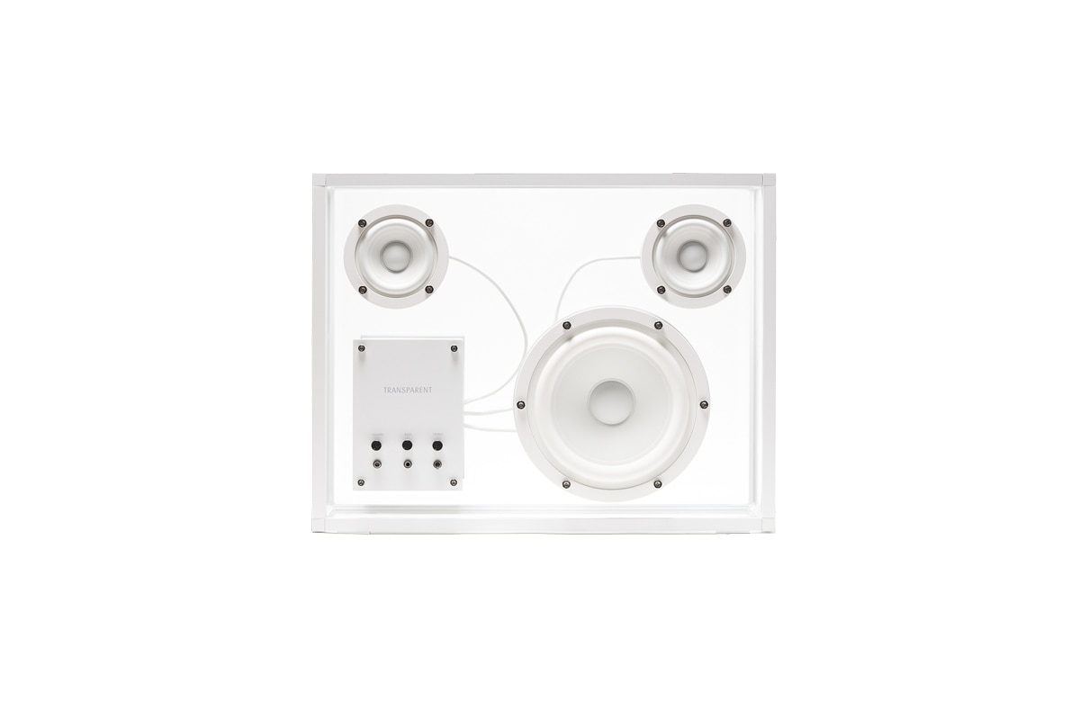 TRANSPARENT | TRANSPARENT SPEAKER WHITE/WHITE